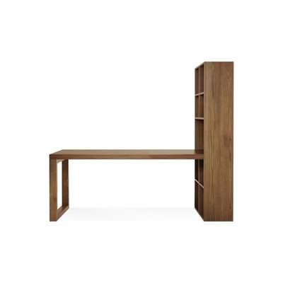 Bureaux rectangulaires en bois massif Burlywood