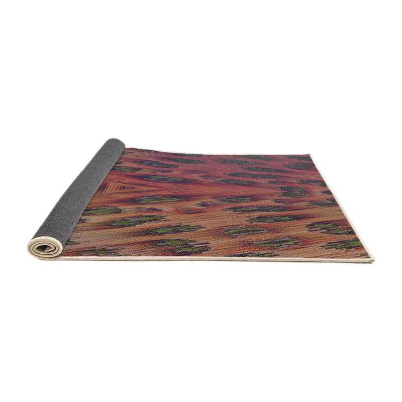 Tapis orange, Carré 3 pi