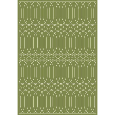 Trend Viscose Geometric Indoor Rug