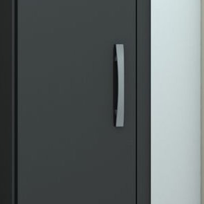 Marquitta 4 Door Wardrobe, Black