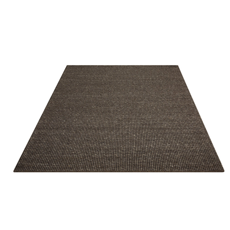 Lowland Solid Colour Hand Woven Area Rug, Rectangle 236 x 297cm
