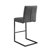 Bar Stool - Speckled Textured Fabric with Vertical Tufted Backrest, , Sturdy Metal Frame & Footrest for Kitchen Island & Home Bar,2 Sets-505071409