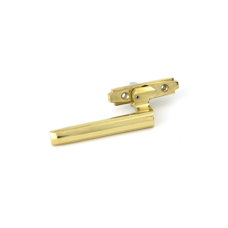 Art Deco Espag - RH, Polished Brass