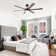 Vaczon 60" 6-Blade Modern Ceiling Fan with Dimmable 3CCT LED Lights and Remote Control