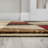 Kehoe Retro Diamonds Geometric Red/Brown/Cream Rug-194796185