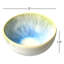Sky Stoneware Dessert Bowl