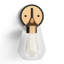 Single Transparent Dimmable Vanity Light