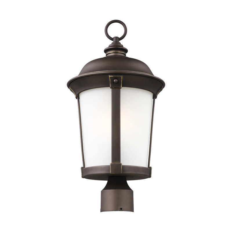 Lampadaire d'extérieur à une lumière Calder de Génération Éclairage , Non, Bronze antique
