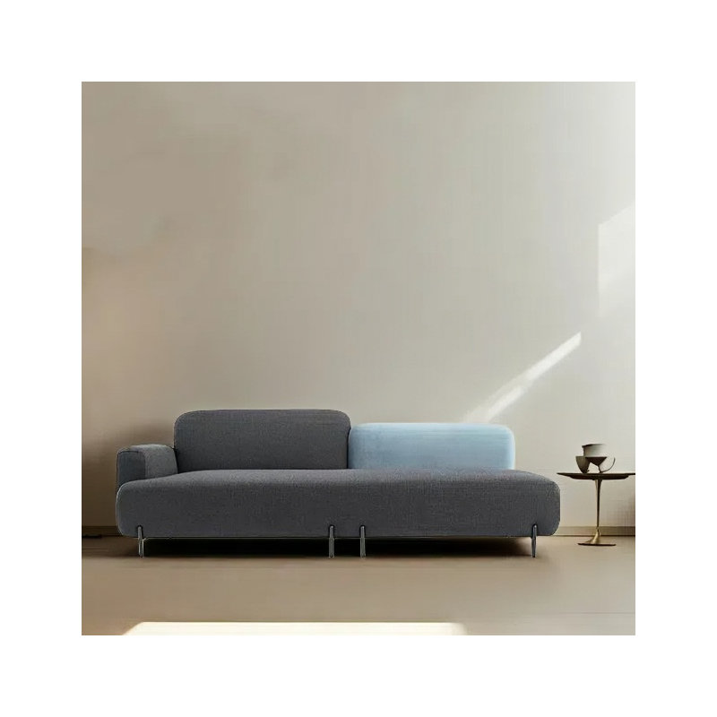 Chaise longue simple de loisirs, Orienté à gauche (vu de face)