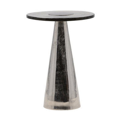 Alaric End Table Silver Large