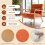 Fauteuil Mid-Century moderne, fauteuil d'appoint avec structure en bois massif et coussin lombaire amovible pour le salon, la chambre à coucher, le bureau-1895847203-1895847229