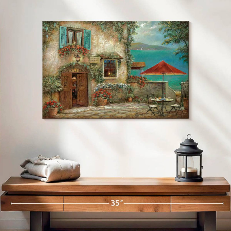Gillard Ombrello Rosso, 16" H x 24" W