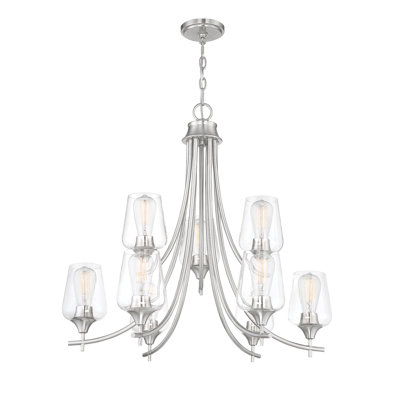 Lustre à 9 lumières Emele Breena