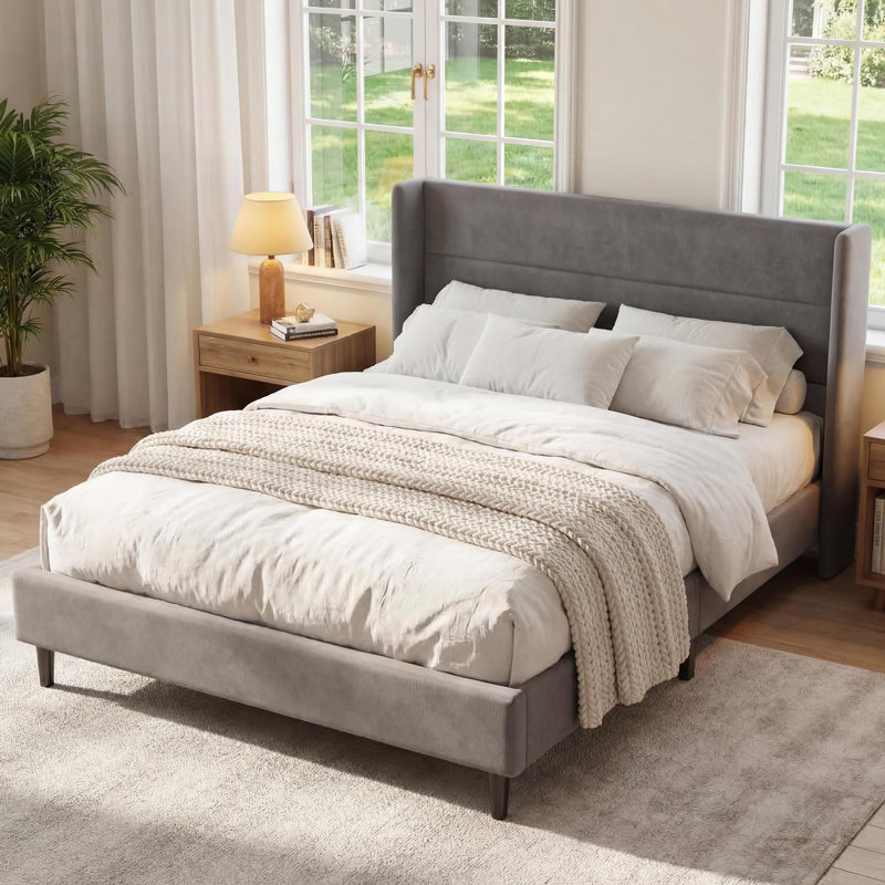 Bed, Grey