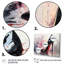 «Fashion High Red and Black High Heels Silhouette» sur toile, 3 pièces-1122950923