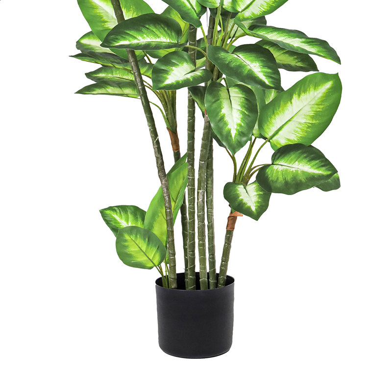 Arbre de daffenbachia artificiel en pot