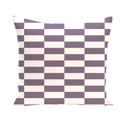 Geometric Outdoor Reversible Throw Pillow