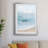 Tranquil Ocean I by Natalie Carpentieri - Matted and Framed Under Acrylic Glass, Coastal Wall Art for Living Room-1202065775-1202065769