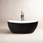 Baignoire de trempage autoportante en acrylique 60 po Tidal-124883378