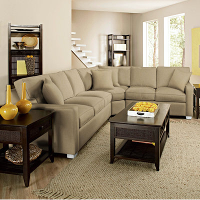 Gramercy Park 122" Wide Symmetrical Corner Sectional by Braxton Culler