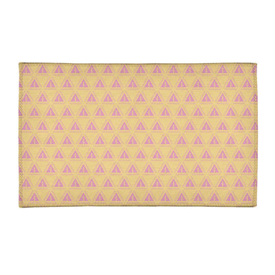 Chenille Geometric Indoor Rug