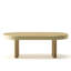Table basse à cannelure ovale moderne Mid-Century, table basse en bois de ferme, table basse, table centrale-1667502636-1667502639