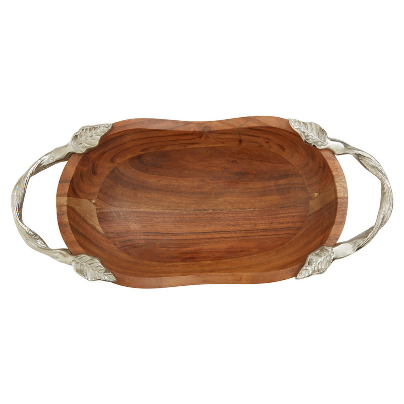 Alpen Home Gaerwn Wood Serving Bowl