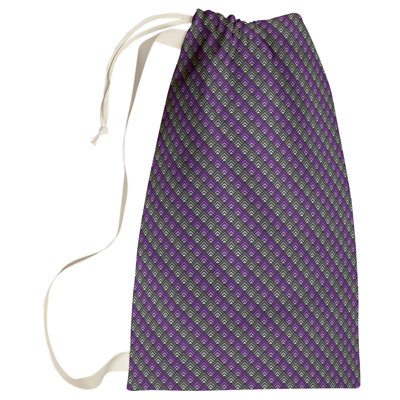 Kitterman Fabric Laundry Bag with Handles