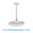 1 - Light White LED Simple Pendant