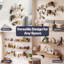 Solid Wood, Paulownia Wood Floating Shelf