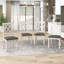 Solid Wood 5-Piece Round Dining Table Set-619327666-619327665