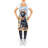 No Pattern Bib Apron