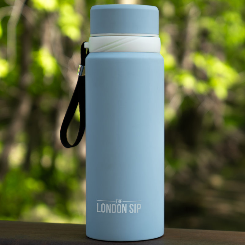London Sip Tea Infuser 25oz, Blue Sunrise