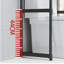 50.29cm W Steel Wall Mounted Shelving Unit