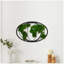 Décoration murale carte du monde Moss
