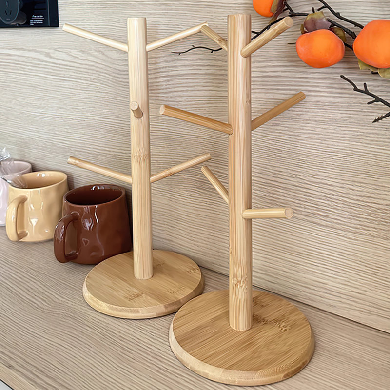 Bamboo Mug Tree
