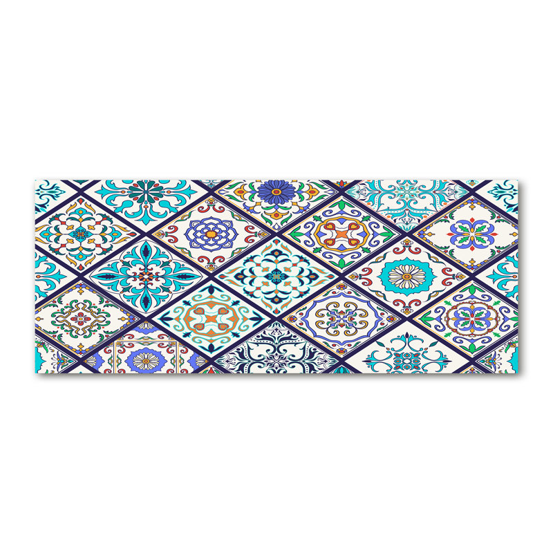 Ceramic Tiles - Wrapped Canvas Print