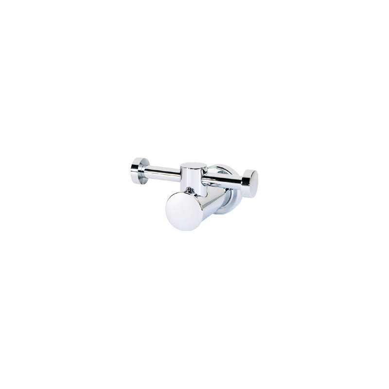 Infinity Single Robe Hook, Polished Chrome