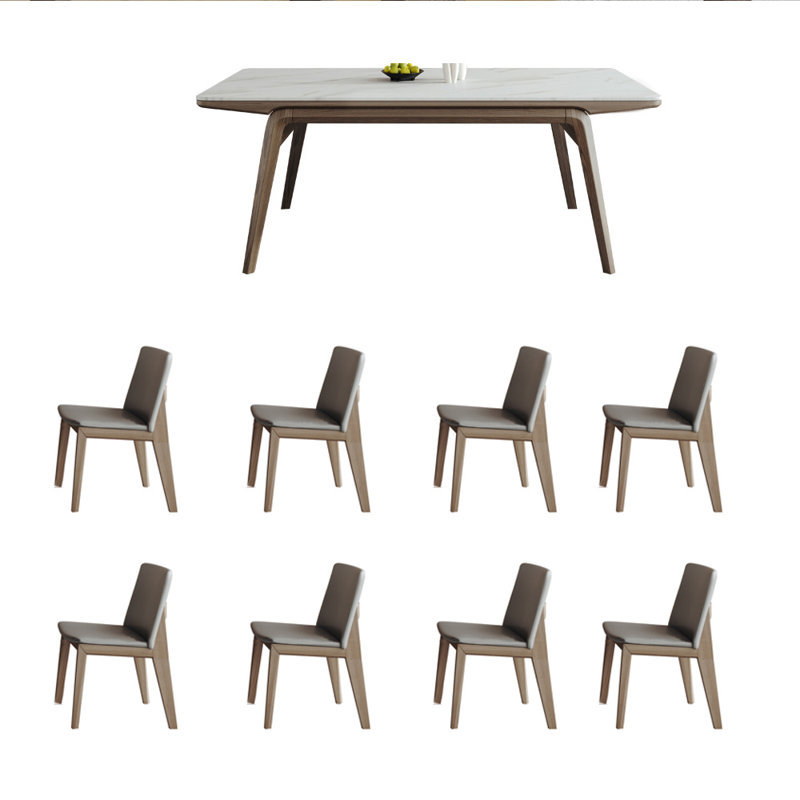 Ensemble table et chaises en frêne