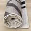 Tapis intérieur gris Brue Modern Swirls-1069503606