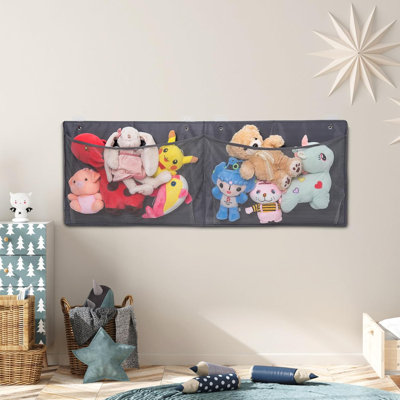 Wall-mounted Stuffed Animal Storage Net