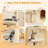 Multi-Level Cat Tree With 3-Storey Cat Condo