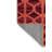 Machine Washable Trellis Pink Area Rug