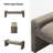 Arlesia Modern Upholstered Accent Bench-1580772835