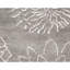 Himalayan Floral Area Rug in Gray