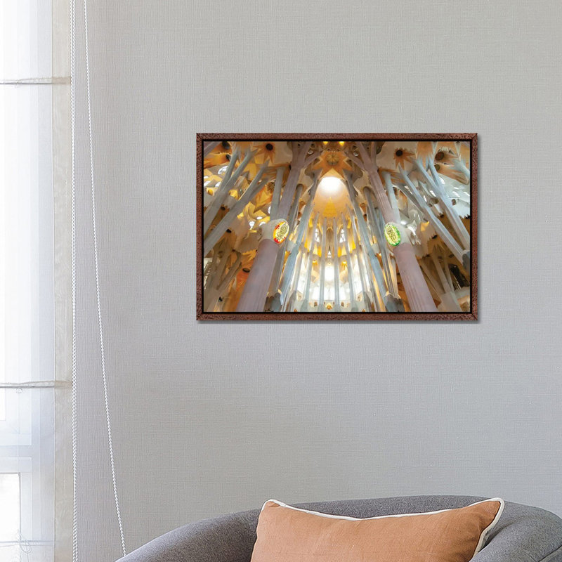 Cathedral 1 Piece Wall Art on Canvas, 66.04 cm H x 45.72 cm W, Classic Wood Framed