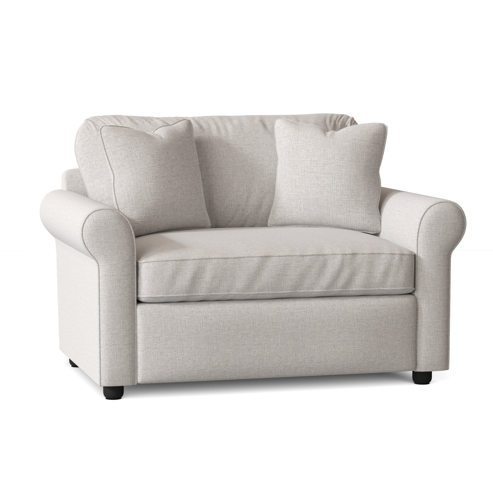 Warrington Upholstered Accent Chair, Dursky Ivory