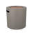 Aegean 24" Round Steel Propane Fire Pit Table with Hidden Tank Storage by Real Flame-95635477