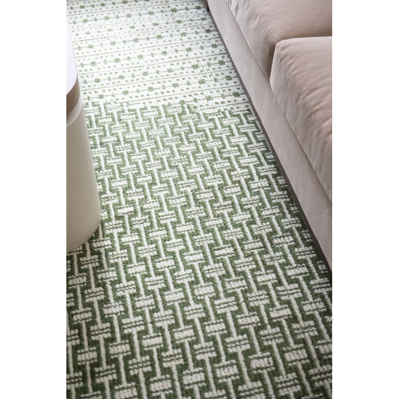 Hand Knotted Wool Area Rug, Rectangle 8' x 10'