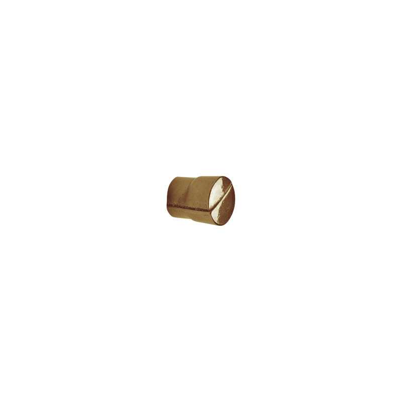 Ted Boerner Bronze Cylindrical Knob, Silicon Bronze Medium